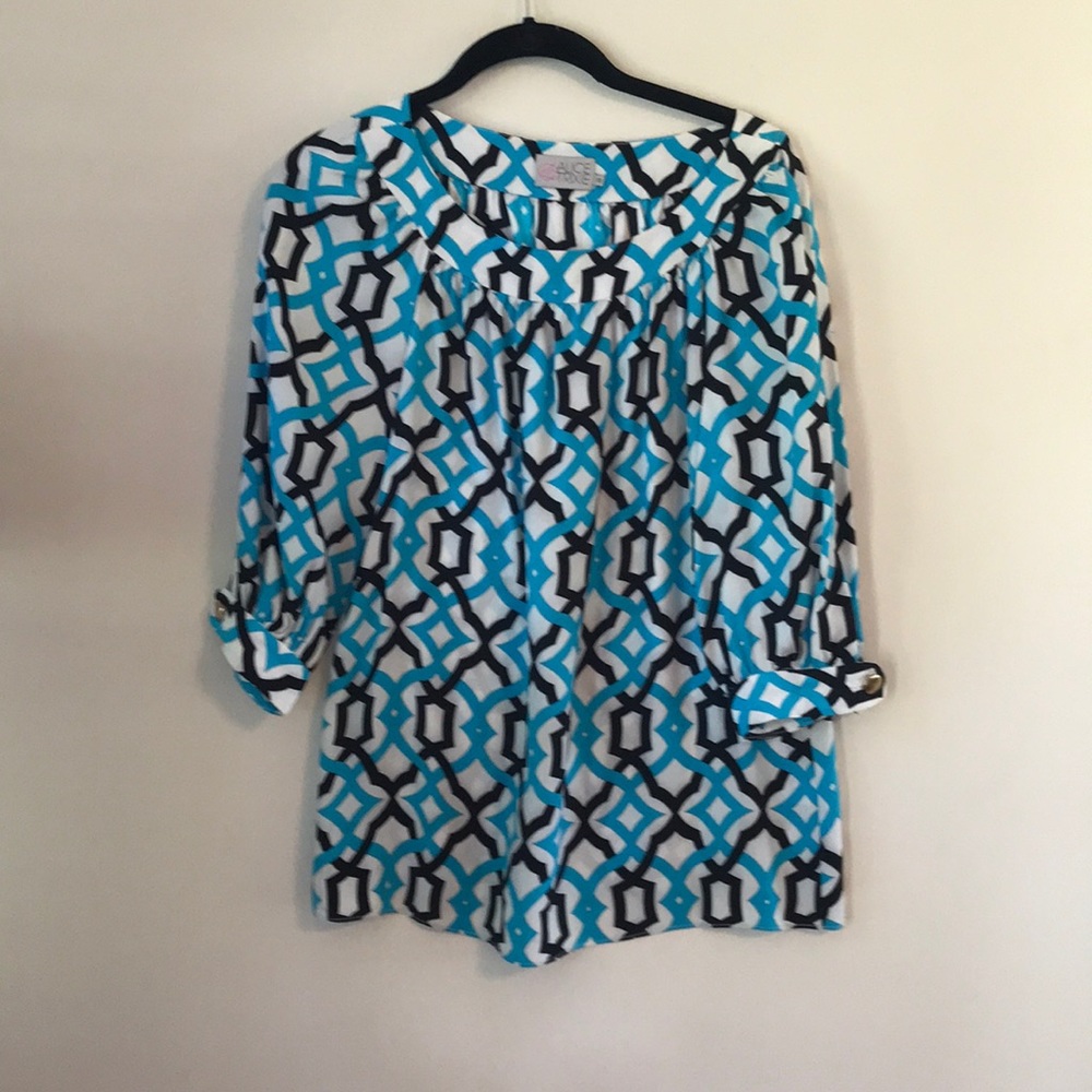 Alice & Trixie silk top